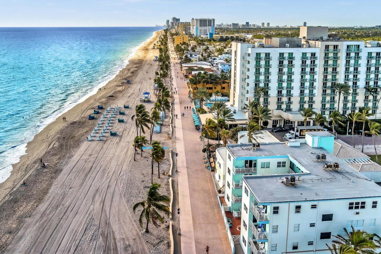 Walkabout 6 Suite On Hollywood Beach With Ocean Views ฮอลลีวูด ภายนอก รูปภาพ