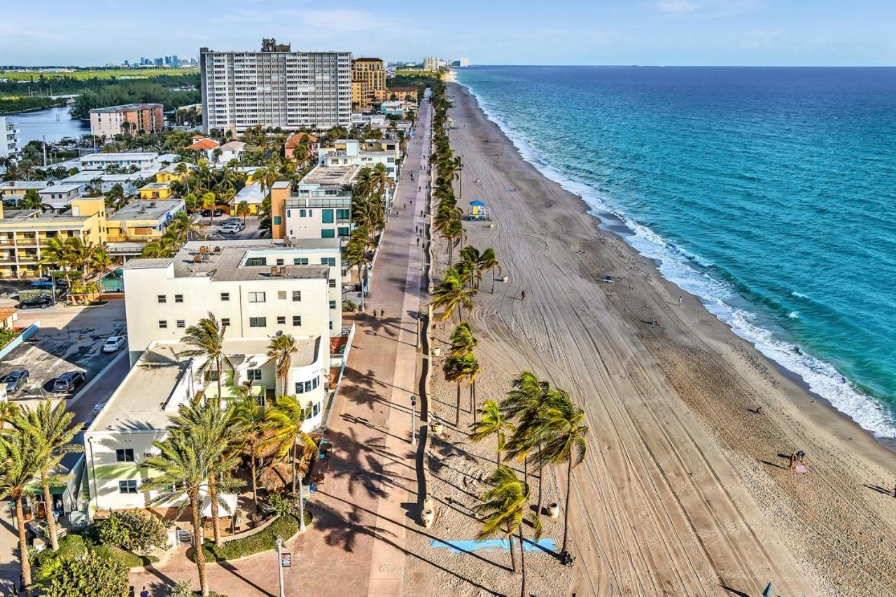 Walkabout 6 Suite On Hollywood Beach With Ocean Views ฮอลลีวูด ภายนอก รูปภาพ